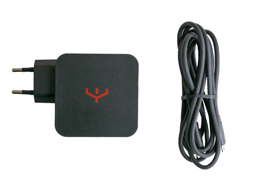 Chargeur USB-C 60W pour PC portable professionnel UNOWHY