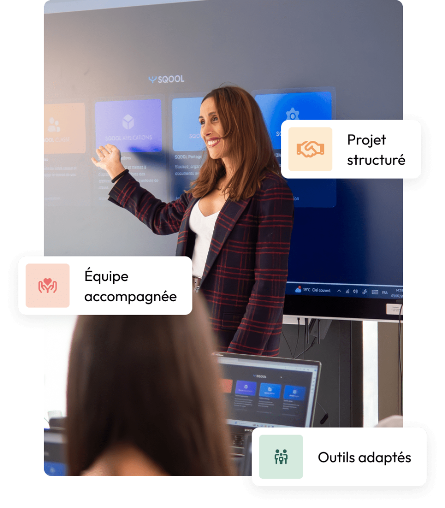 DEJ - Projet structuré, équipe accompagnée, outils adaptés