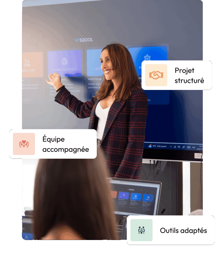 DEJ - Projet structuré, équipe accompagnée, outils adaptés