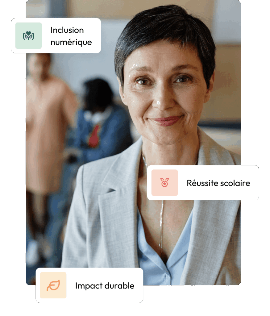 Élu - Inclusion numérique, réussite scolaire, impact durable