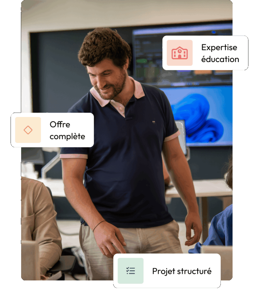 Partenaire intégrateur - Expertise éducation, offre complète, projet structuré